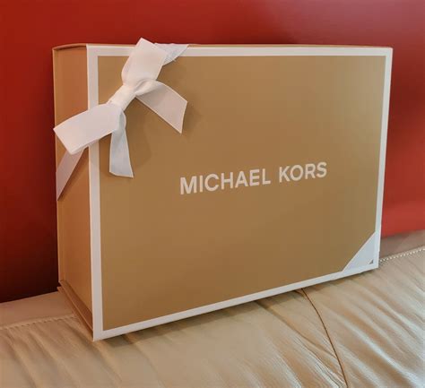 fake michael kors watch box|michael kors empty gift box.